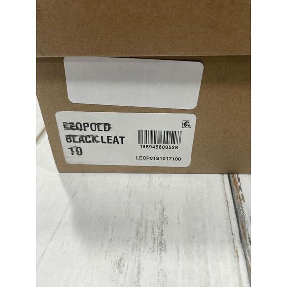 Steve Madden Leopold Chelsea Boots - Black Leather 10M - Picture 5 of 7